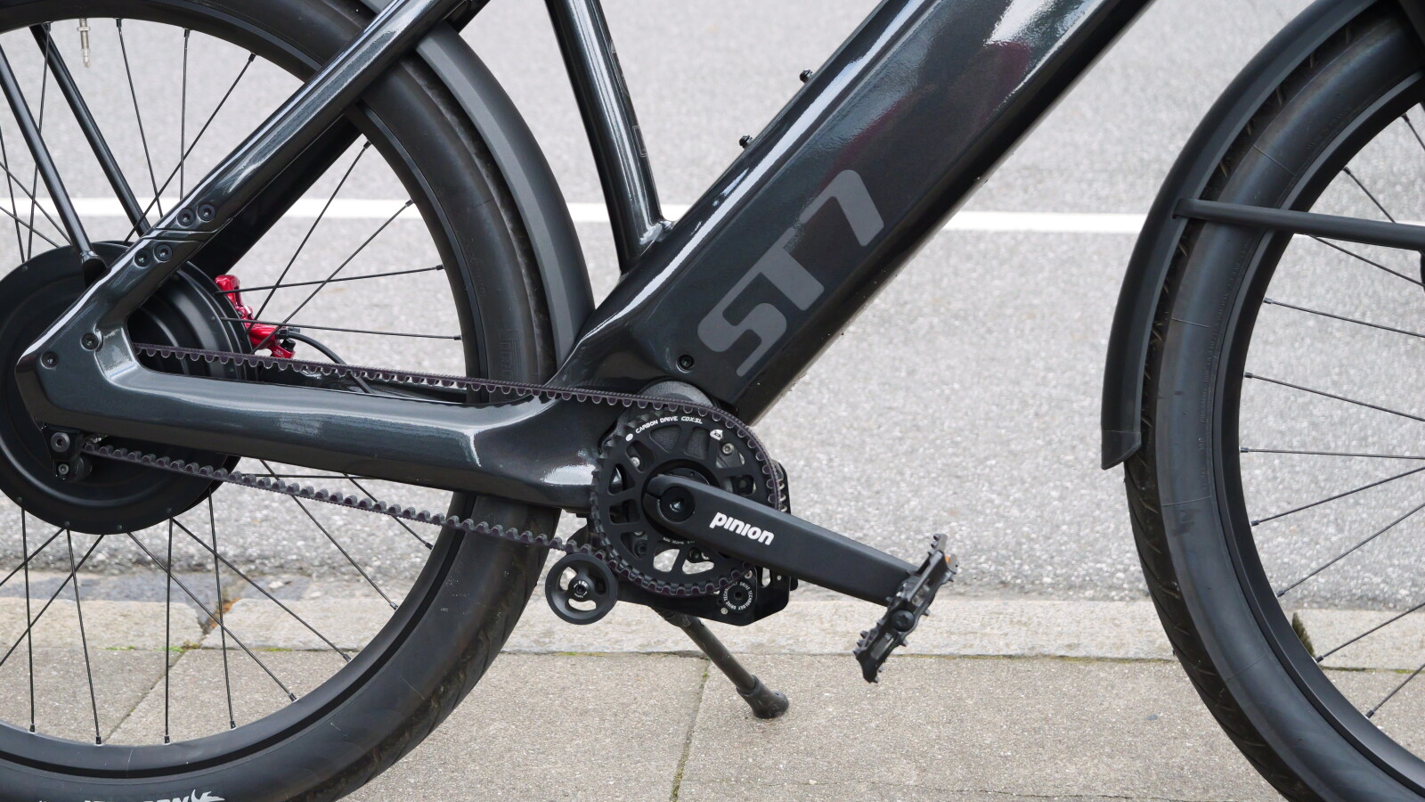 ... wird elektrisch, es ist eine Pinion-Schaltung mit ...