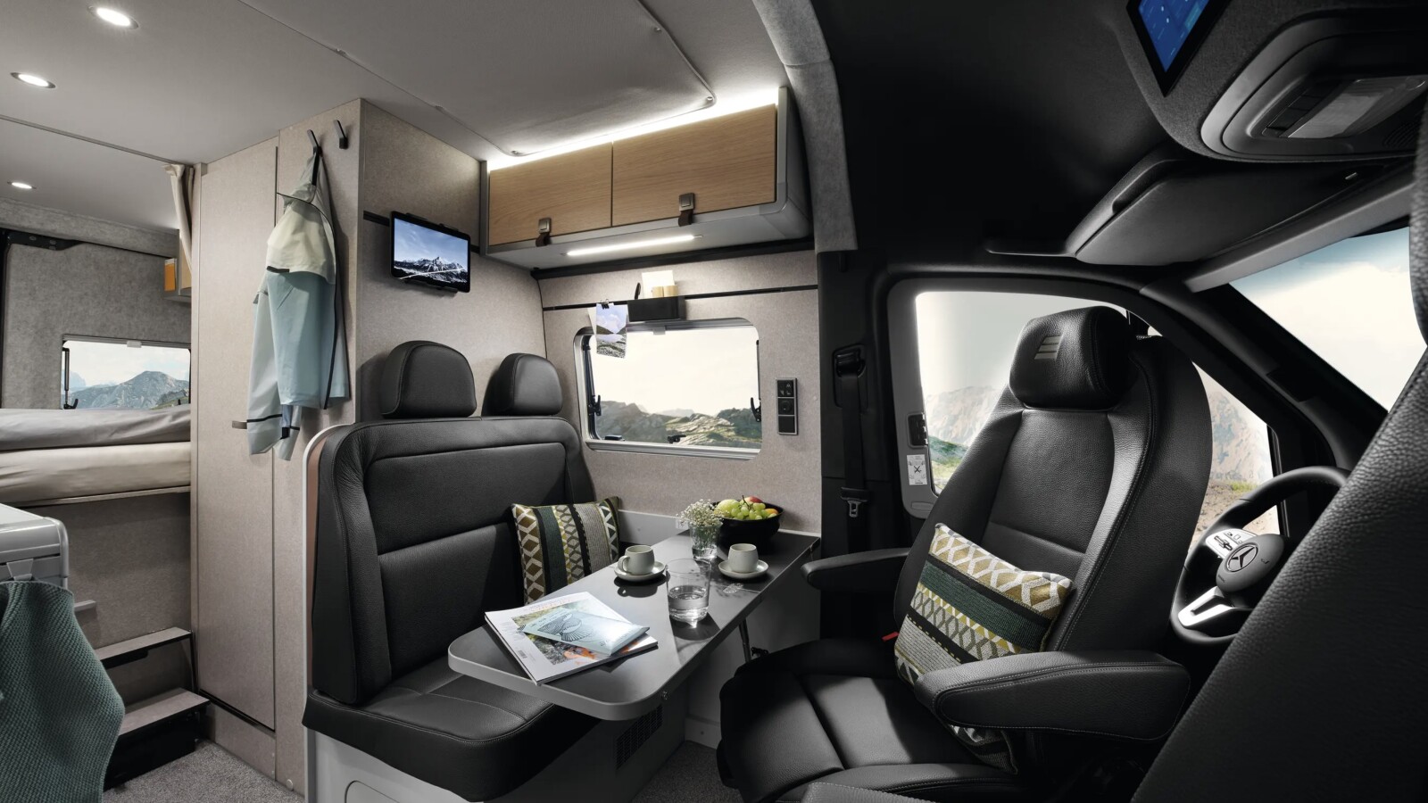 ... Platz für vier Schlafende. Das Wohnmobil ...