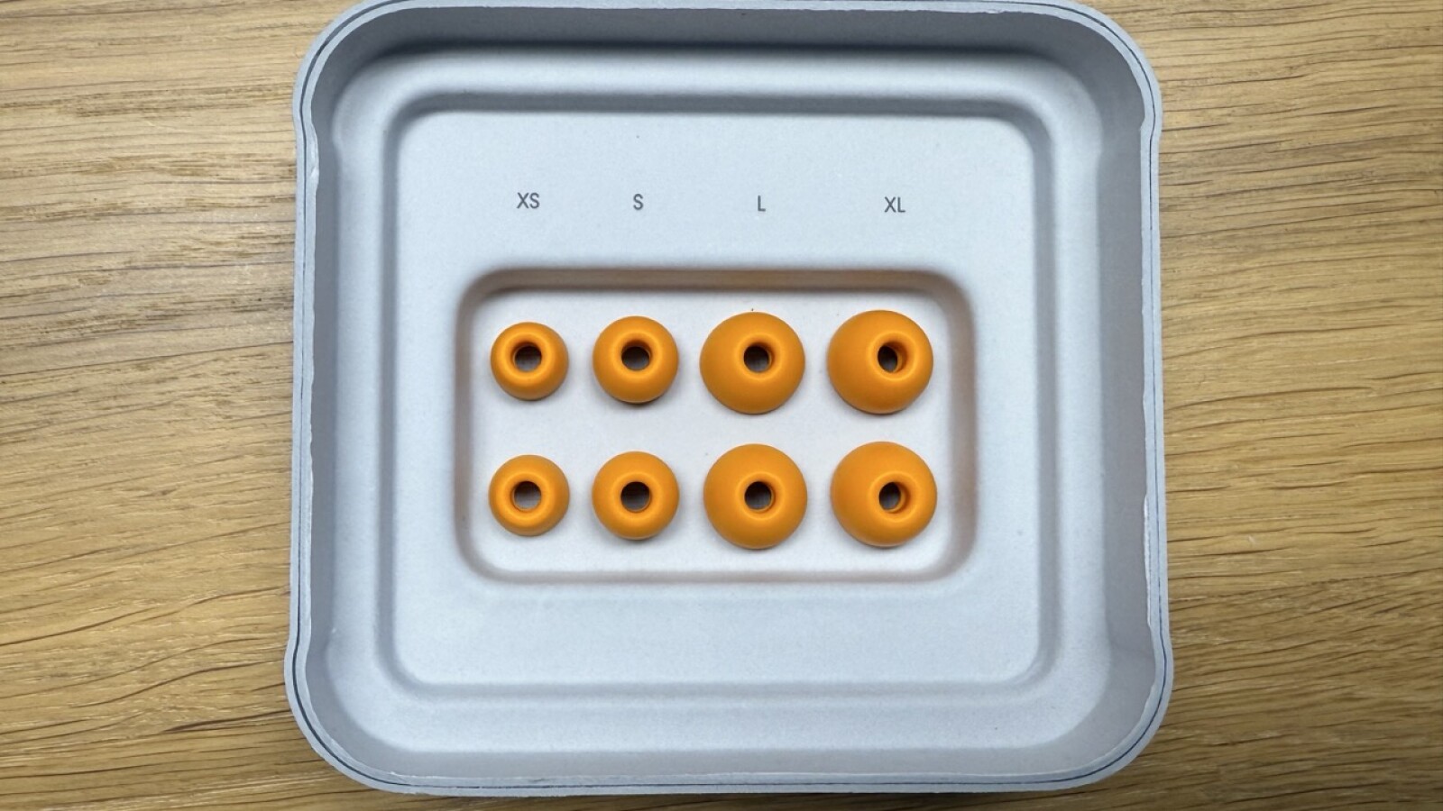 Die Silikonspitzen zur Auswahl