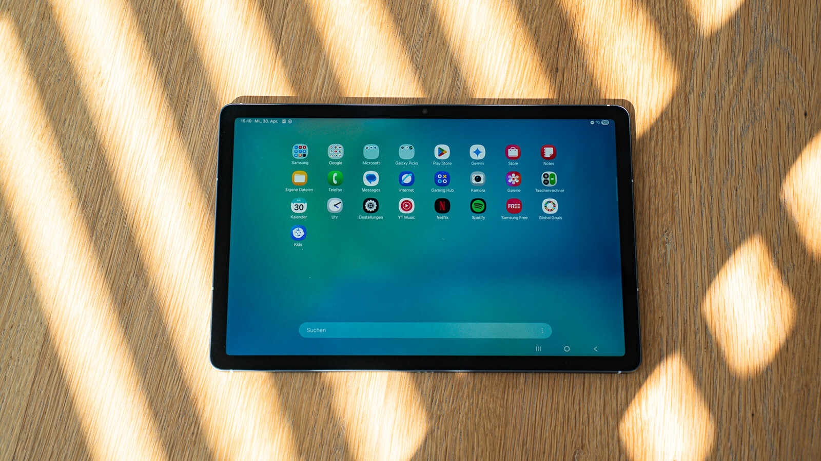 Das Samsung Galaxy Tab S10 FE bietet ein 10,9 Zoll großes Display.