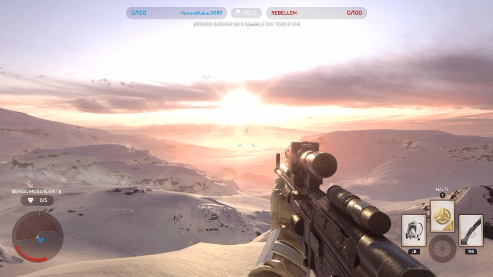 Bei solch einer Aussicht ist manch Kämpfer abgelenkt vom Kampf.