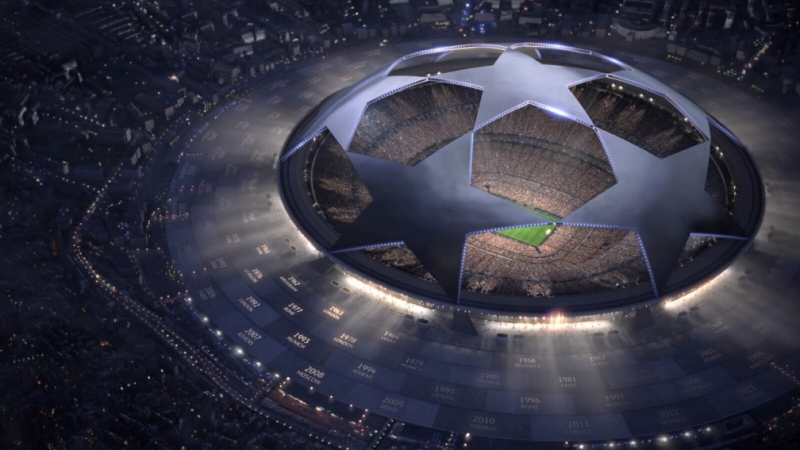 Die Champions League ist anwählbar.