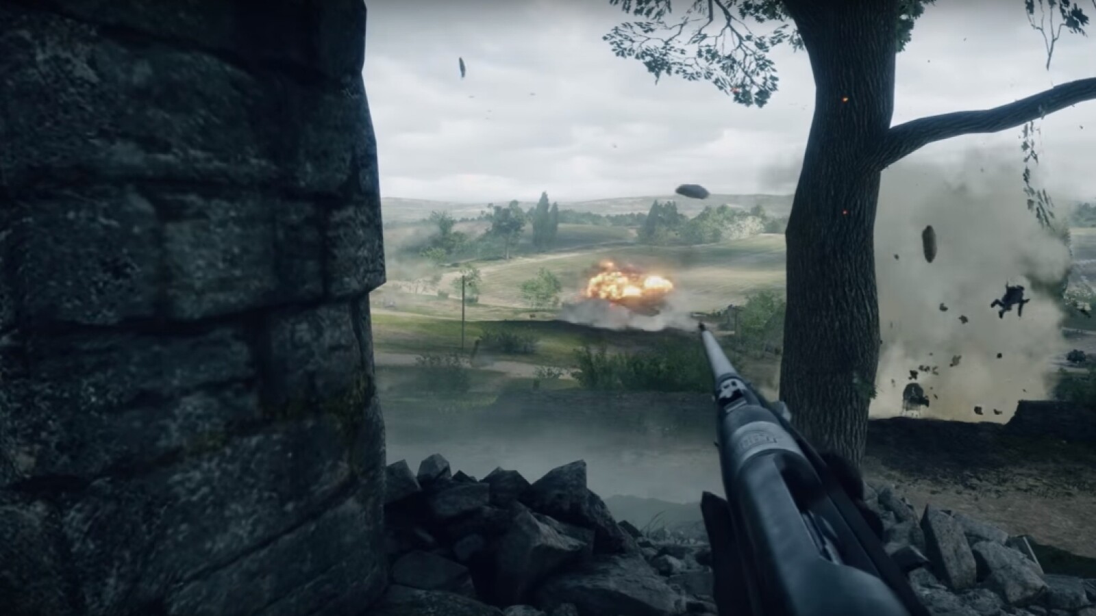 Um jeden Fleck Erde wird im Spiel gekämpft.