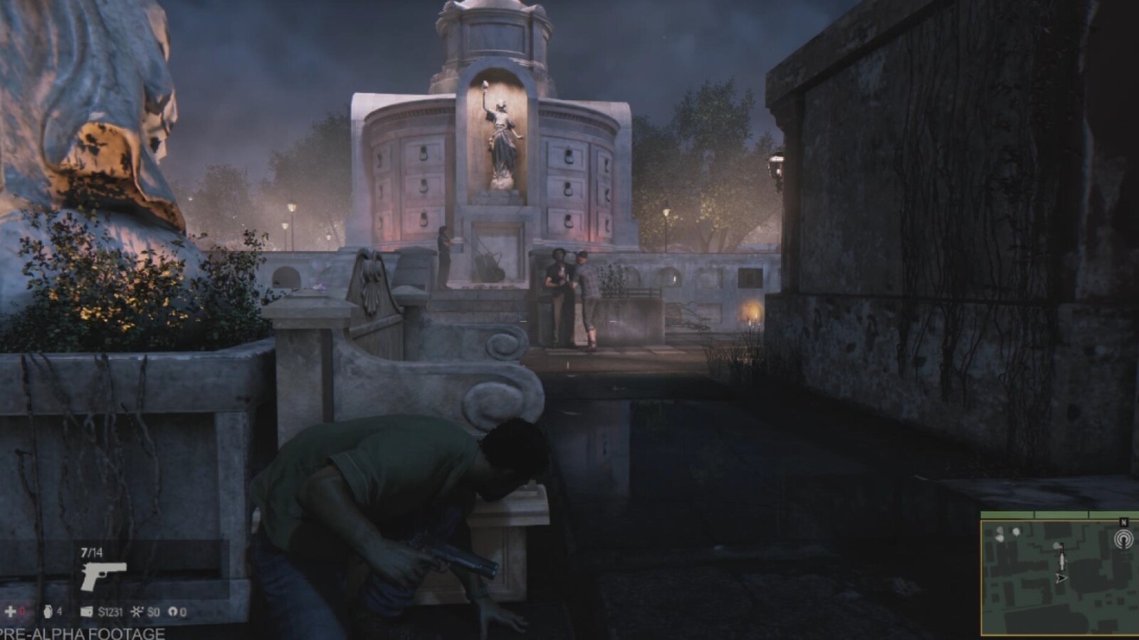 Bei einem Feuergefecht solltet ihr ab un zu in Deckung gehen.