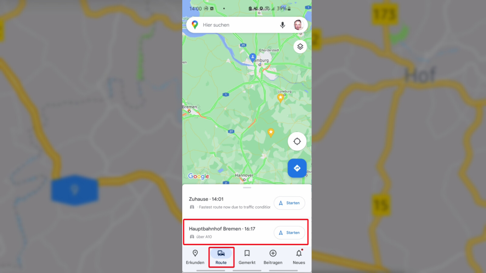 Google Maps: So könnt ihr Routen anpinnen