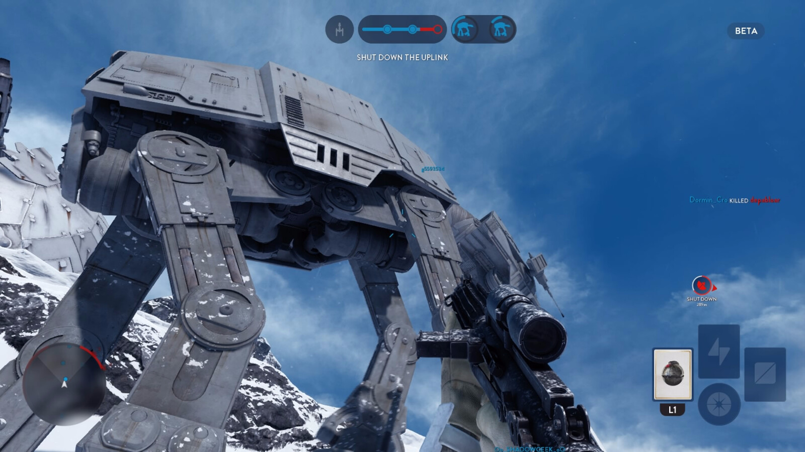 Einfach nur schön. Besonders Walker Assault punktet mit Optik und Star Wars-Charme.