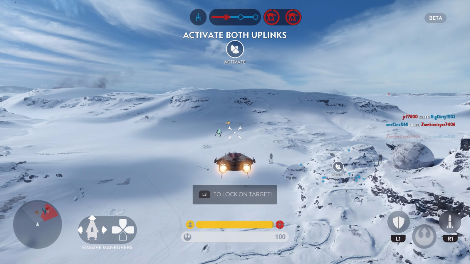 Ob auf dem Boden oder in der Luft. In Star Wars Battlefront kämpft ihr so, wie ihr es mögt.