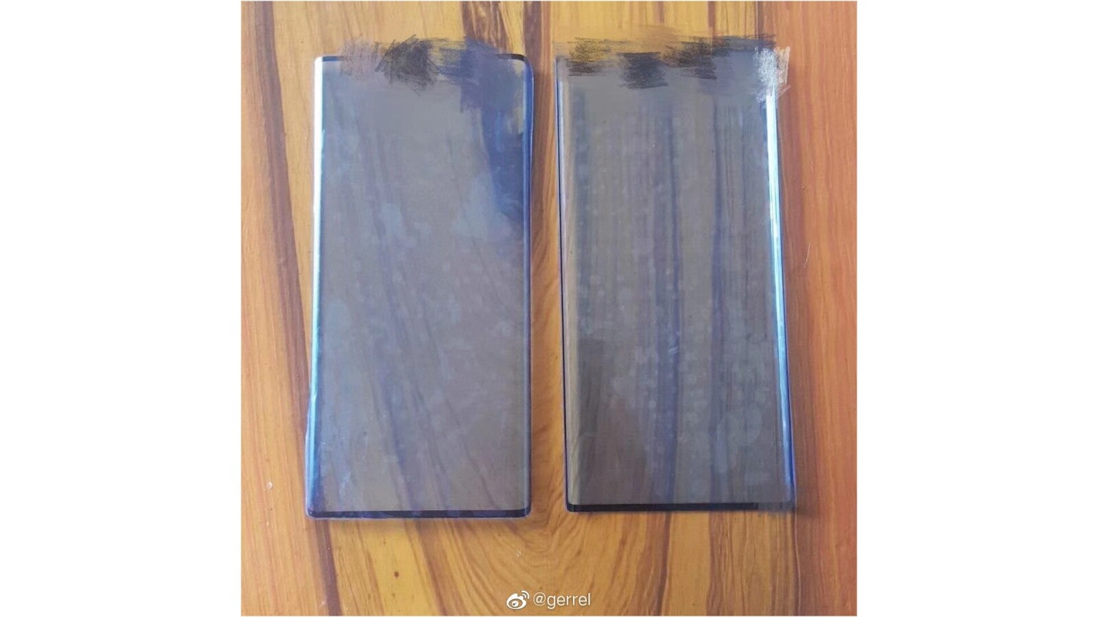 Dieses Bild zeigt eigentlich den Displayschutz des Mate 30 und des Mate 30 Pro.