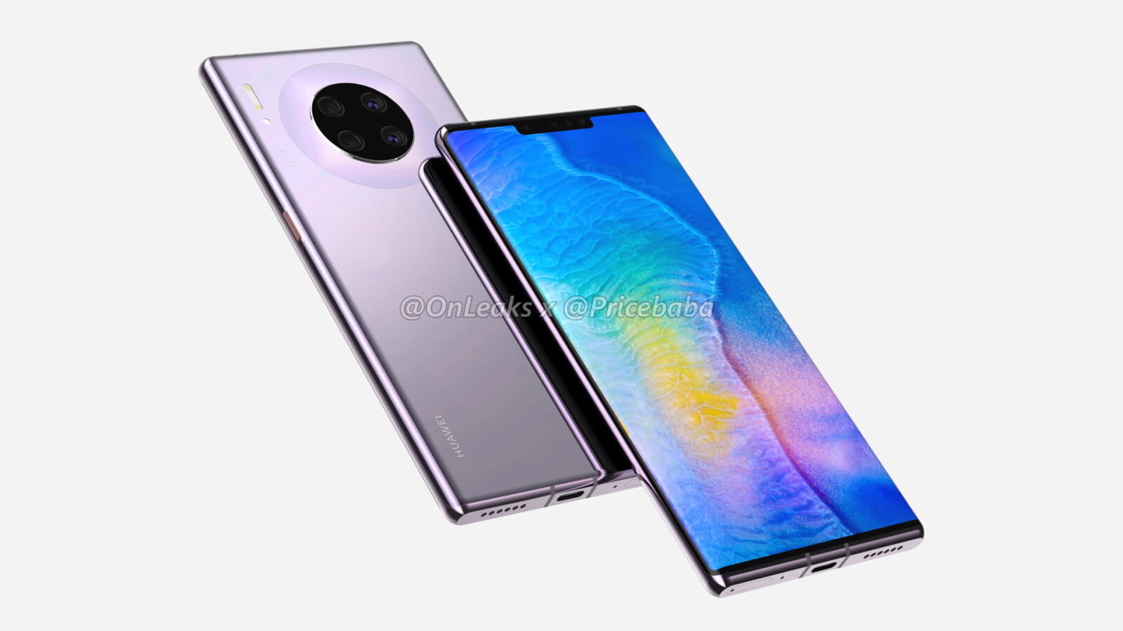 Das Huawei Mate 30 Pro soll nur noch über eine physische Taste verfügen.