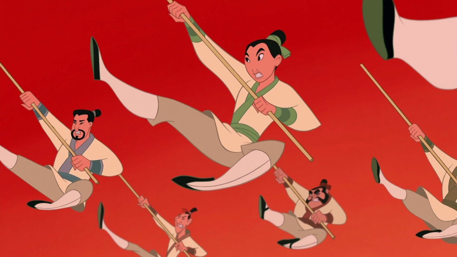 "Mulan" ist einer der bekanntesten Disney-Filme aus den 90ern und basiert auf einer chinesischen Ballade. Darin geht es um eine junge Frau namens Hua Mulan, die nach dem Überfall der Hunnen auf China als Mann verkleidet in den Krieg zieht.