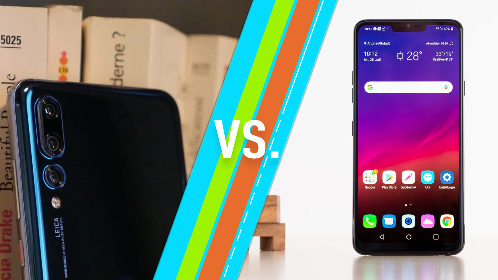 Huawei P20 Pro Vs LG G7 ThinQ 6 1 Zoll Smartphones Im Vergleich