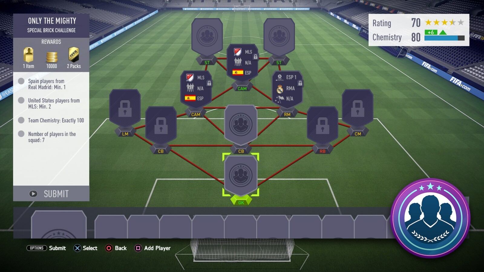 In Ultimate Team kommt es auf die richtige Teamchemie an.