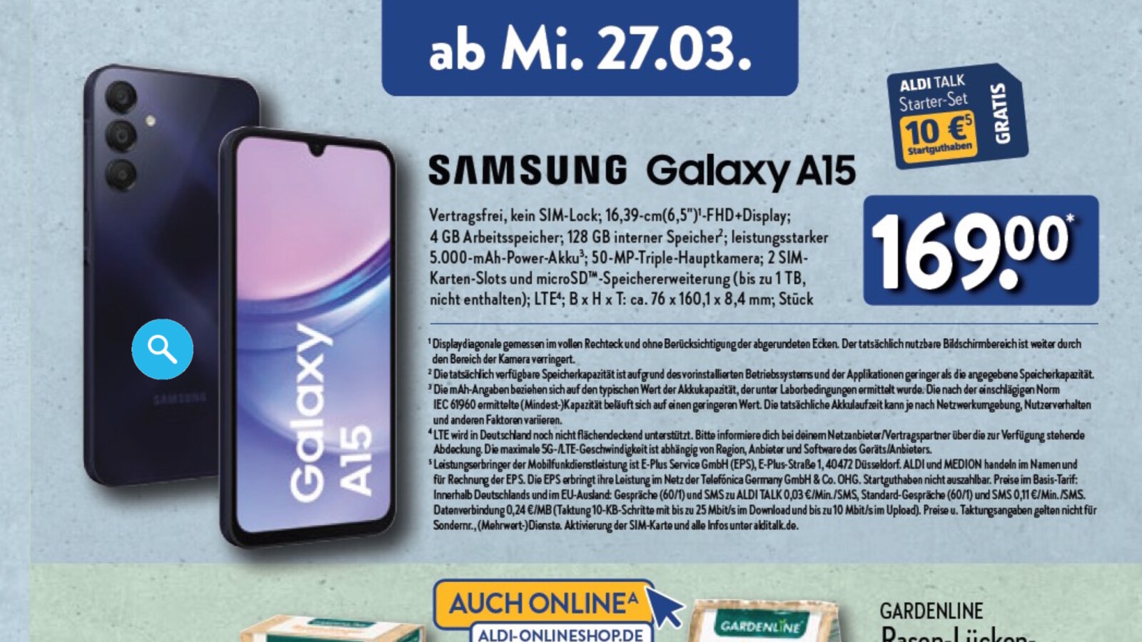 Aldi reduziert nächste Woche ein neues Samsung Handy Hier gibt das