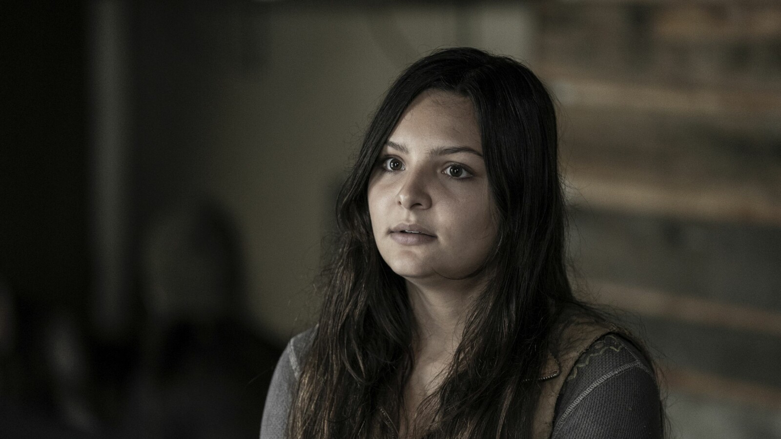 The Walking Dead Staffel 11: Lydia spricht ein ernstes Wort mit Negan.