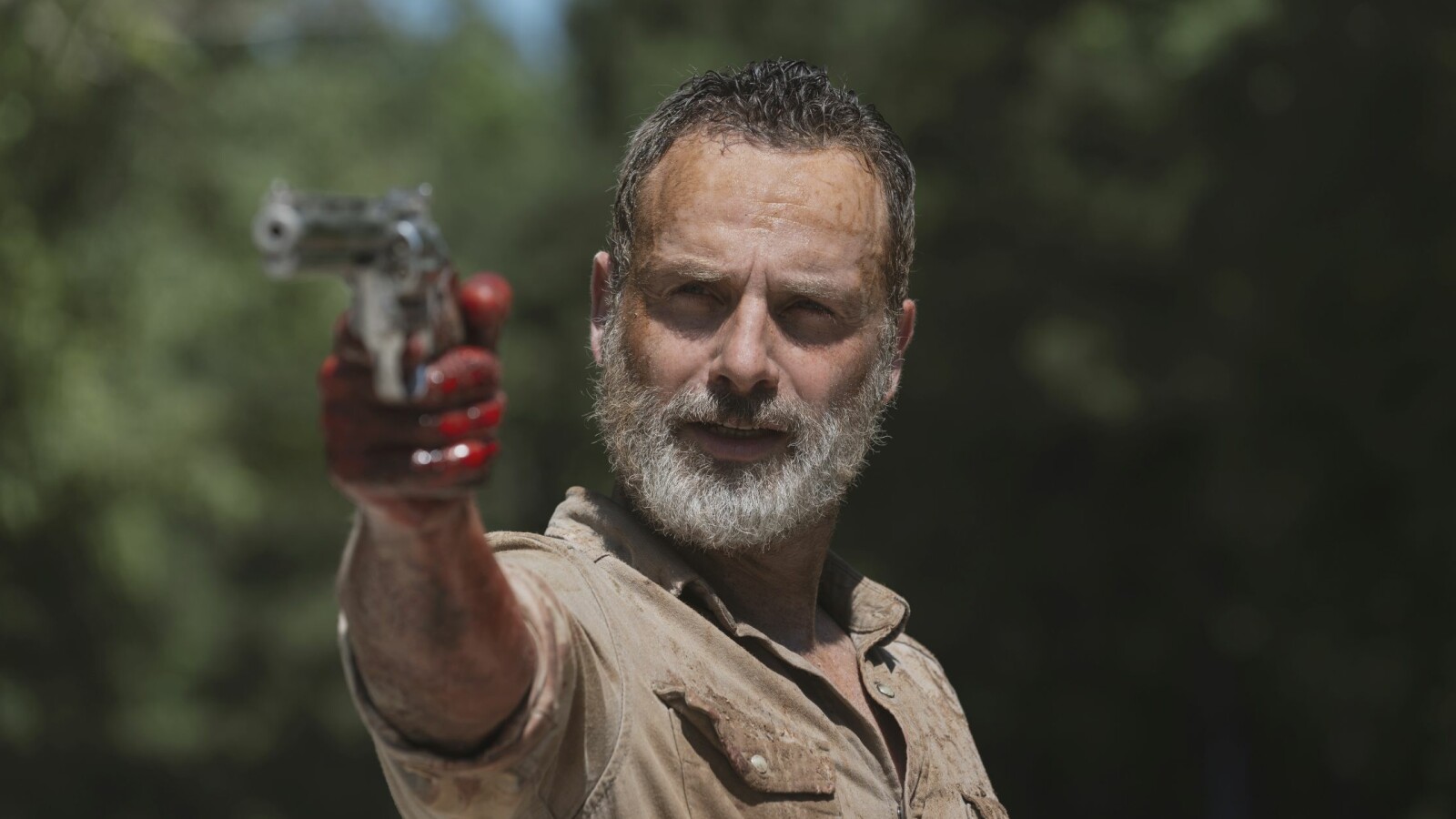 The Walking Dead - Staffel 9: Rick nutzt seine letzten Kräfte, um seine Freunde zu beschützen.