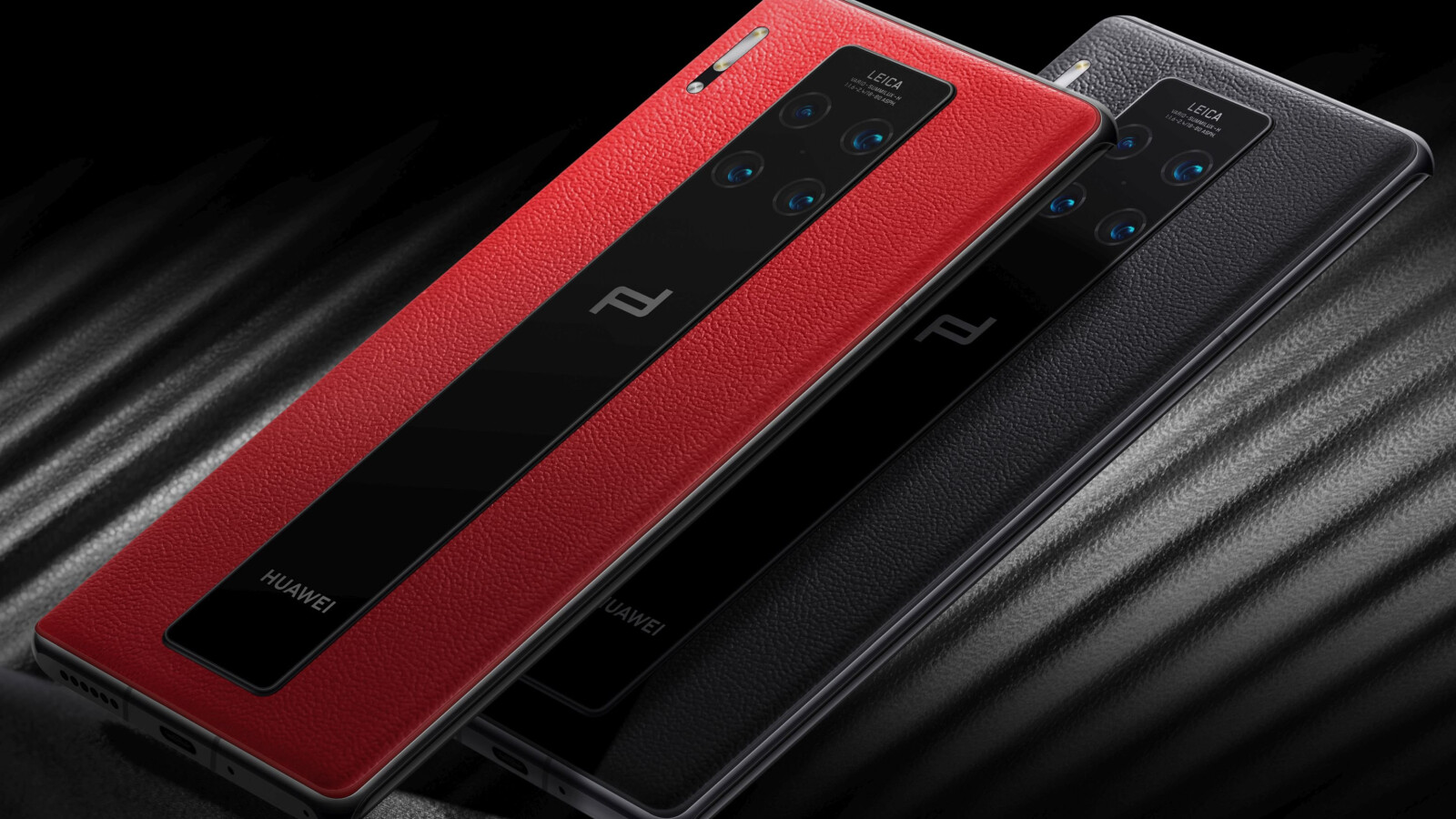 Dieses Bild zeigt die Rückseite des Huawei Mate 30 RS.