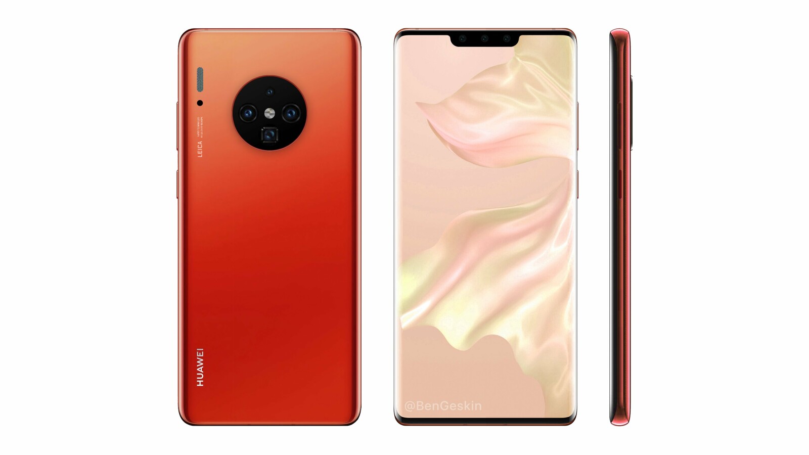 Huawei Mate 30 Pro - Render