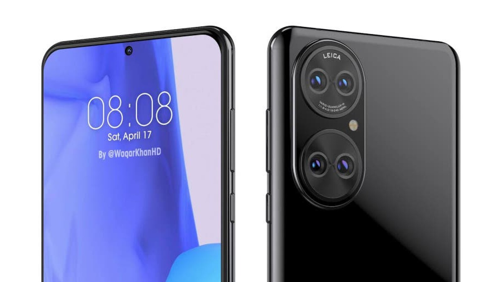Huawei P50-Konzept mit interessanter Kamera-Anordnung.