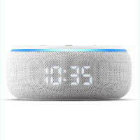 The clock is "class =" reset Amazon Echo Dot