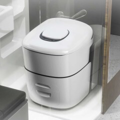 Braucht viel Strom, aber keine Beutel: Neue Mikrowellen-Toilette für Camper vorgestellt