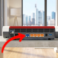 Dieser 2,5-Gigabit-LAN-Port steckt an vielen FRITZ!Boxen: Doch die meisten lassen damit Tempo liegen