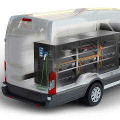 Rescue stranded electric cars: When worried about range, Powerbank van comes