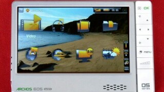 Archos 605 WiFi, Teil 1