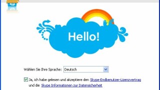 Skype 4.0: Installation und Registrierung