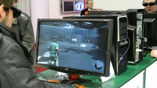 CeBIT 2010: 3D-Monitore