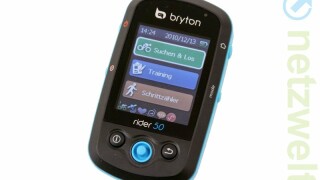 Bryton Rider 50 im Test - Benutzeroberfläche