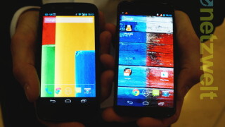 Moto X versus Moto G