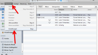 Musik mit iTunes vom M4A-Format in das MP3-Format konvertieren