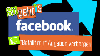 Facebook: "Gefällt mir"-Angaben verbergen