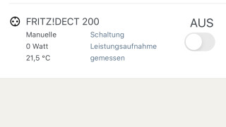 AVM Fritz!DECT 301: Benutzeroberfläche im Überblick