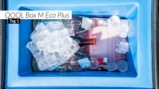 Eisstand über 7 Tage der QOOL Box M Eco Plus