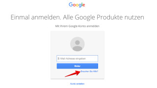 Google Kennwort vergessen - so vergebt ihr ein neues Passwort