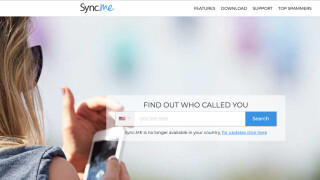 Handynummer-Rückwärtssuche mit Sync.me