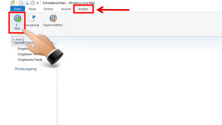 Windows Live Mail: E-Mail-Adressen automatisch einrichten