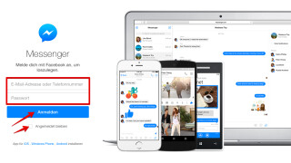 Facebook-Nachrichten über messenger.com versenden - so geht's