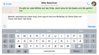 SMS- und WhatsApp-Sprüche zum Muttertag 2015