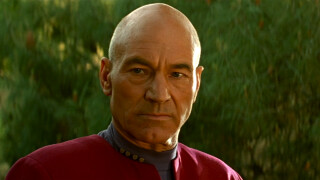 Patrick Stewart als Picard und Prof. X