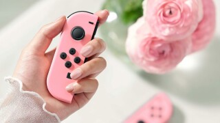 So sehen die neuen Joy-Con in Pastell-Rosa aus