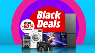 Noch vor Black Friday: Fernseher, Tablets und mehr deutlich günstiger zu den bunten Black Deals bei MediaMarkt