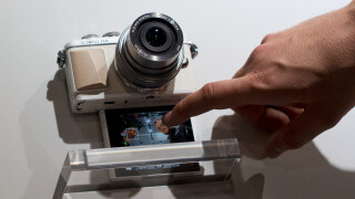 Olympus PEN E-PL7 auf der Photokina 2014