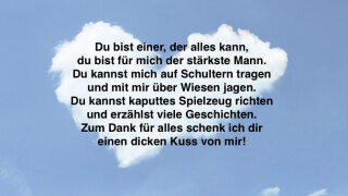 Die schönsten Sprüche für Väter