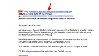 Spam-E-Mail von H&S Bike-Discount GmbH - das solltet ihr machen