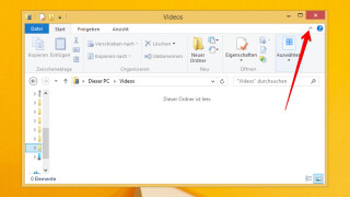 Menüband im Datei-Explorer unter Windows 8 ausblenden