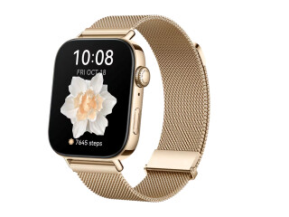 Huawei Watch Fit 3 | Gold mit goldenem Milanaise-Armband + zweites Armband | Code: ANOVFIT3EXKL10 bei Huawei