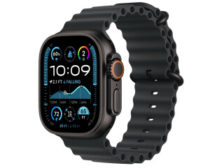 Apple Watch Ultra 2 | Titan Schwarz | Ocean Armband bei eBay