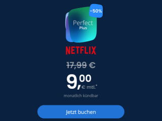 Perfect Plus mit Netflix Standard (Werbung) bei Waipu.tv